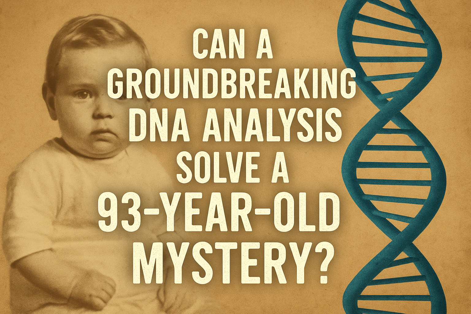 The Lindbergh Baby Case Reopened:Can a Groundbreaking DNA Analysis Solve a 93-Year-Old Mystery?